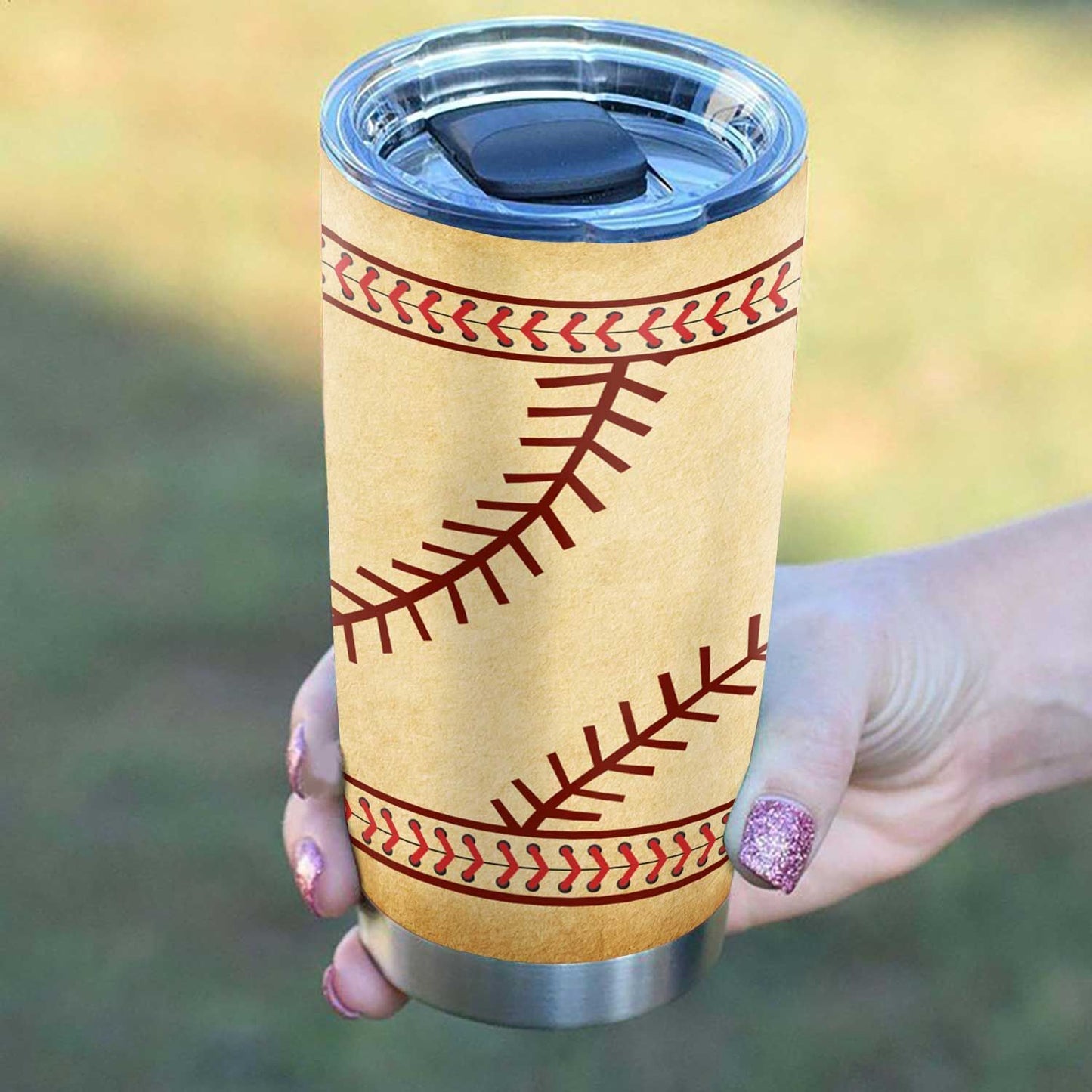 Baseball Son KD2 HAL1310005 Stainless Steel Tumbler - MostSuit