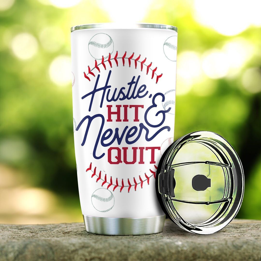 Baseball Personalized HTR0910007 Stainless Steel Tumbler - MostSuit