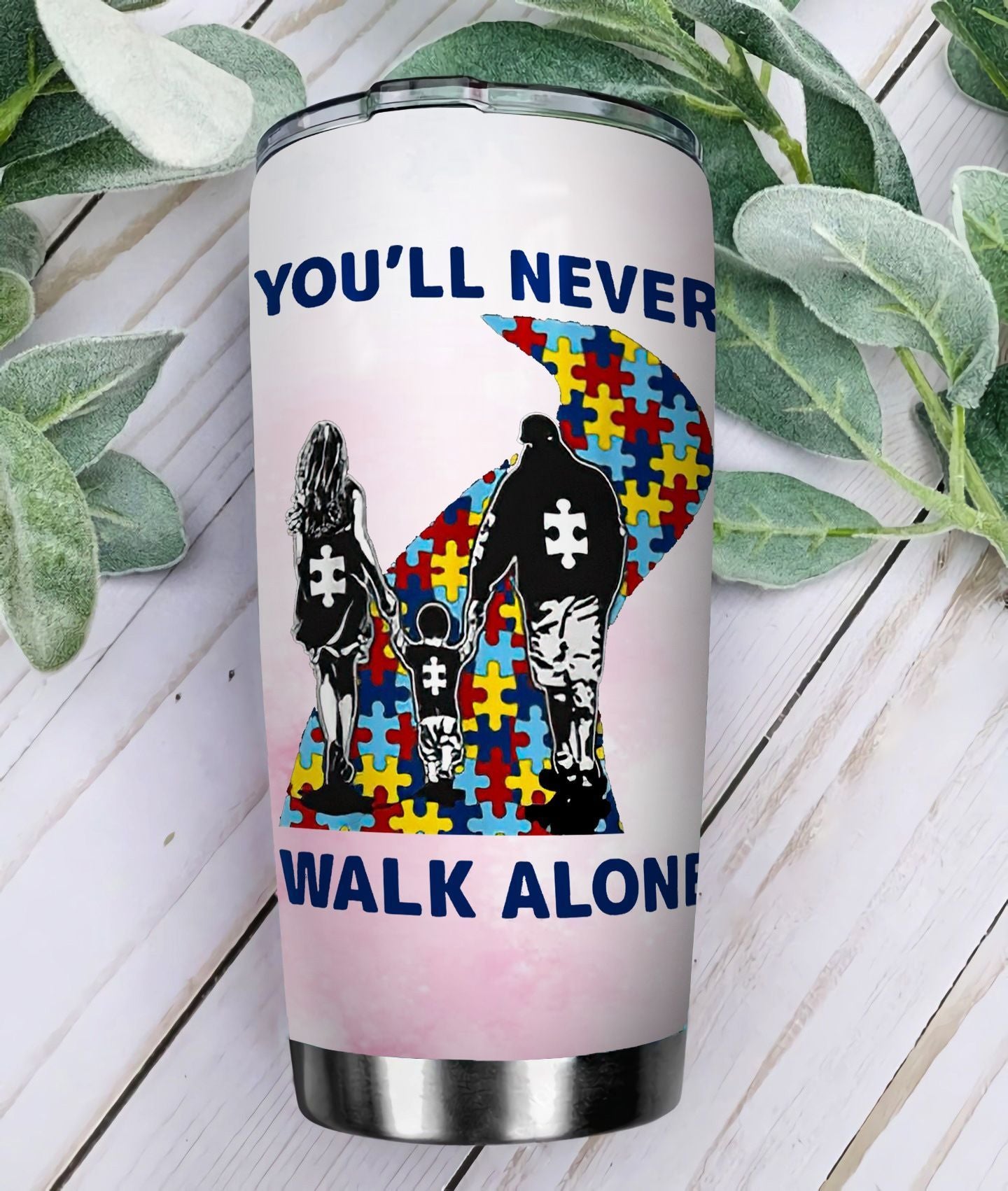 Autism Personalized DNA1210006 Stainless Steel Tumbler - MostSuit