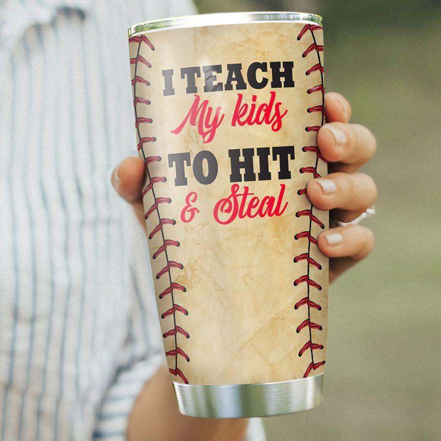 Baseball Personalized DNC1610007 Stainless Steel Tumbler - MostSuit