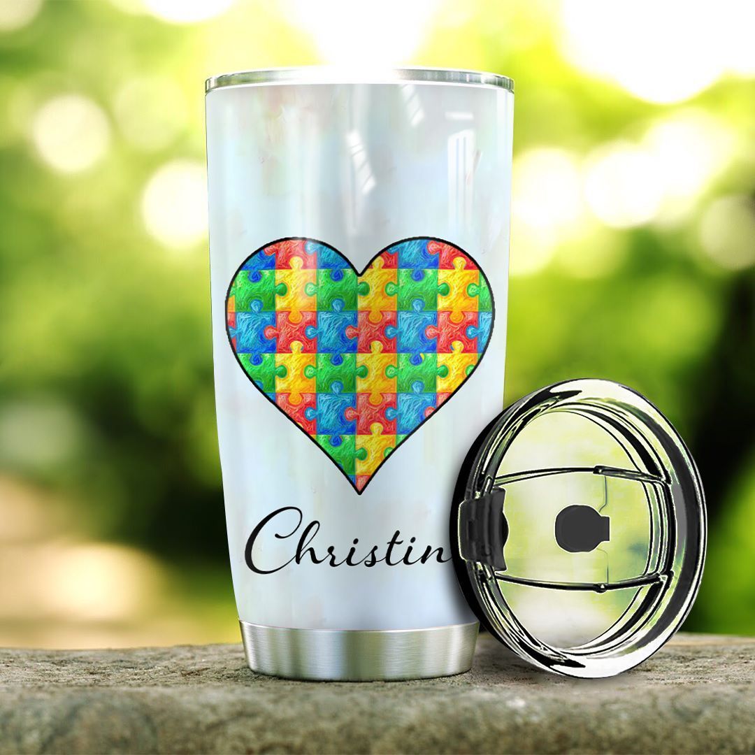 Autism Personalized MDA0810047 Stainless Steel Tumbler - MostSuit