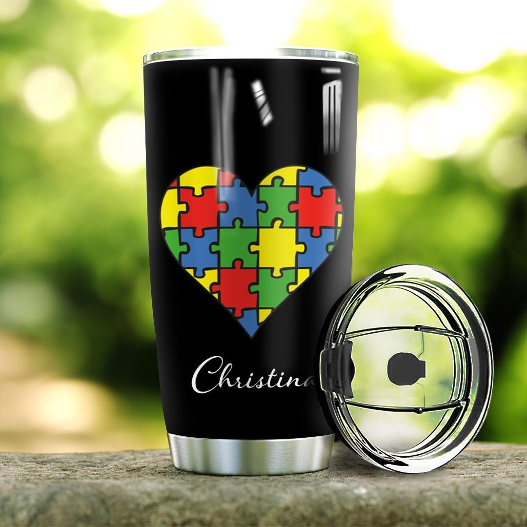Autism Personalized MDA2809023 Stainless Steel Tumbler - MostSuit