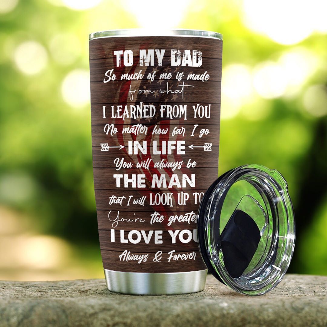 My Dad Fishing KD2 MAL0611012 Stainless Steel Tumbler - MostSuit