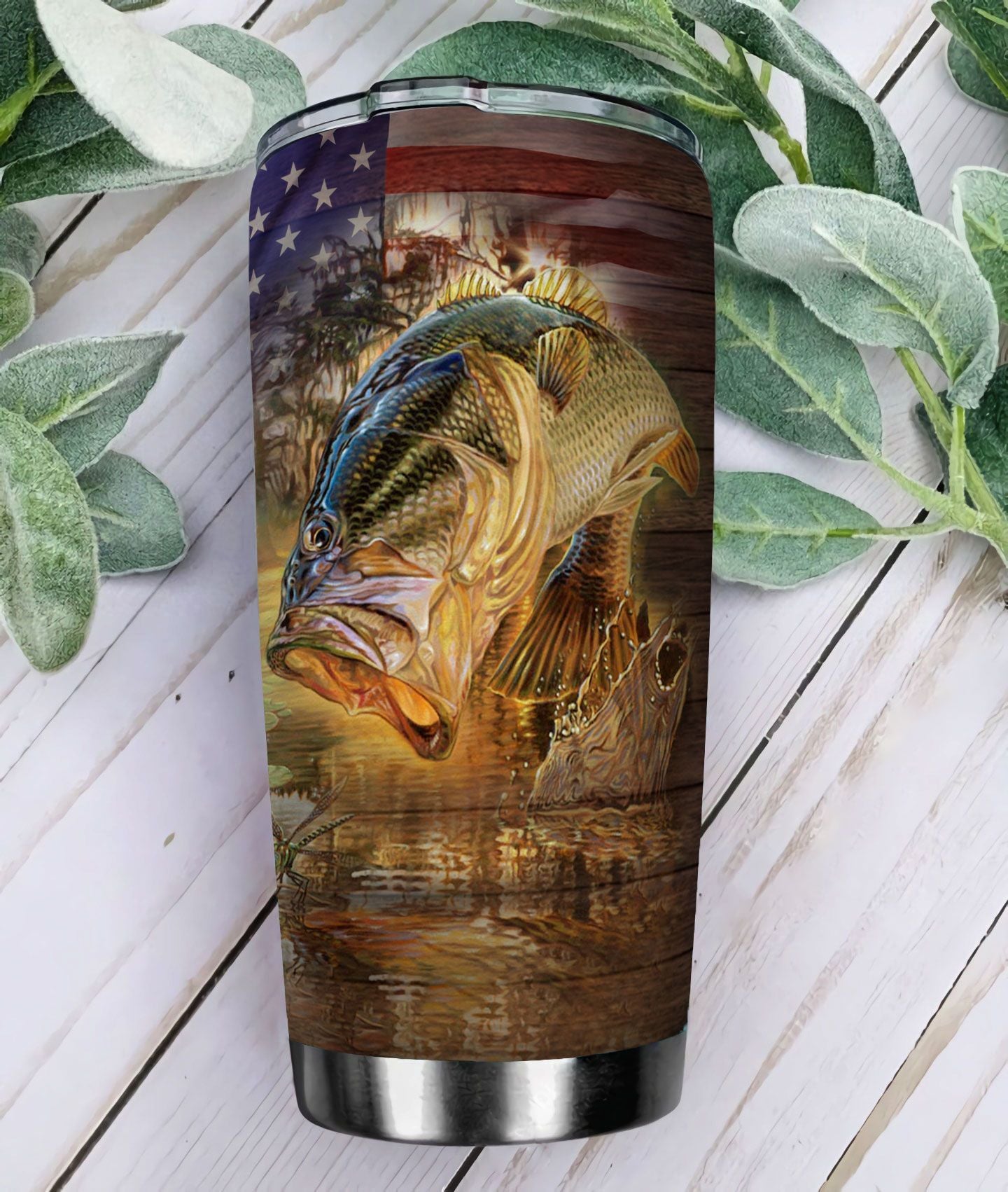 My Dad Fishing KD2 MAL0611012 Stainless Steel Tumbler - MostSuit