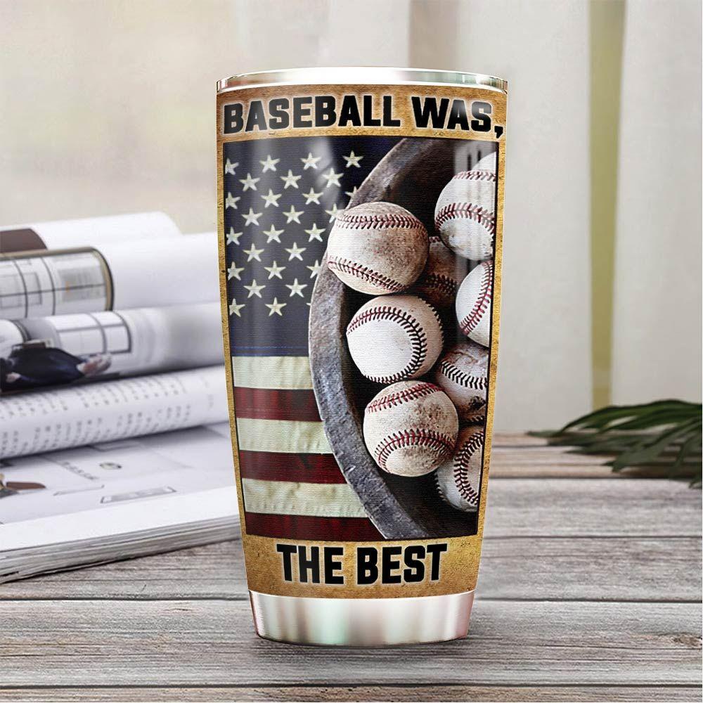 Baseball DNR1311017 Stainless Steel Tumbler - MostSuit