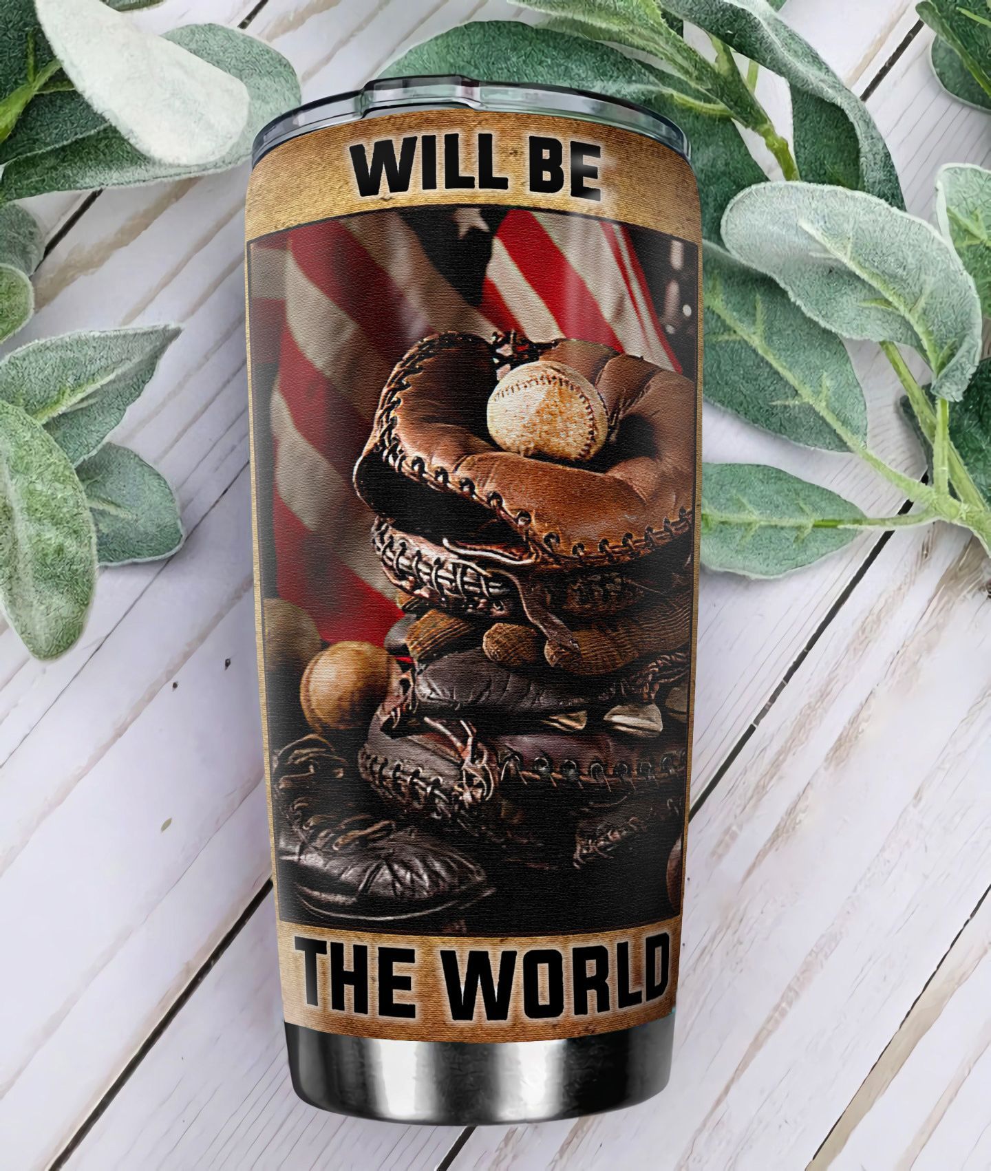 Baseball DNR1311017 Stainless Steel Tumbler - MostSuit