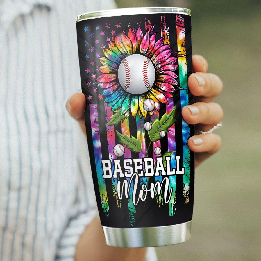 Baseball Mom Personalized NNR1411001 Stainless Steel Tumbler - MostSuit