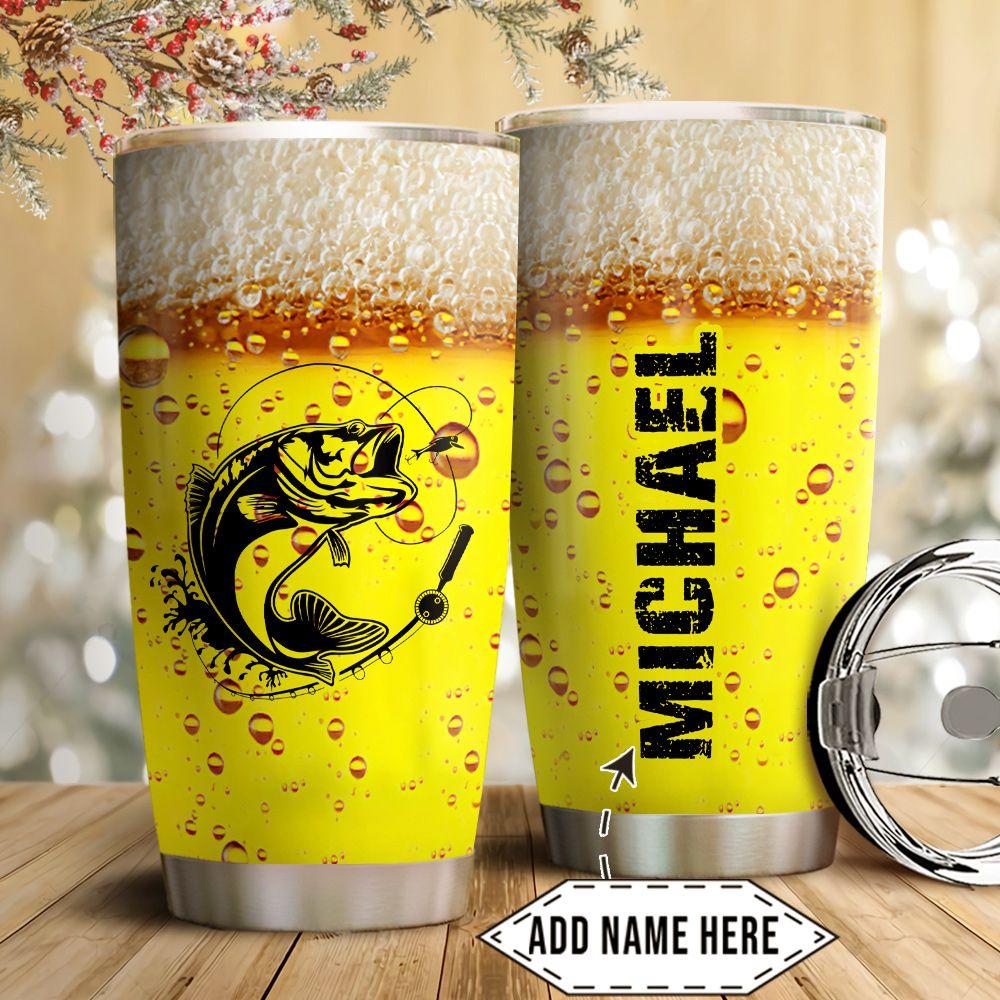 Personalized Beer Fishing TTZ1611003 Stainless Steel Tumbler - MostSuit