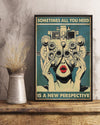 New Perspective Optometrist Vertical Canvas And Poster | Wall Decor Visual Art