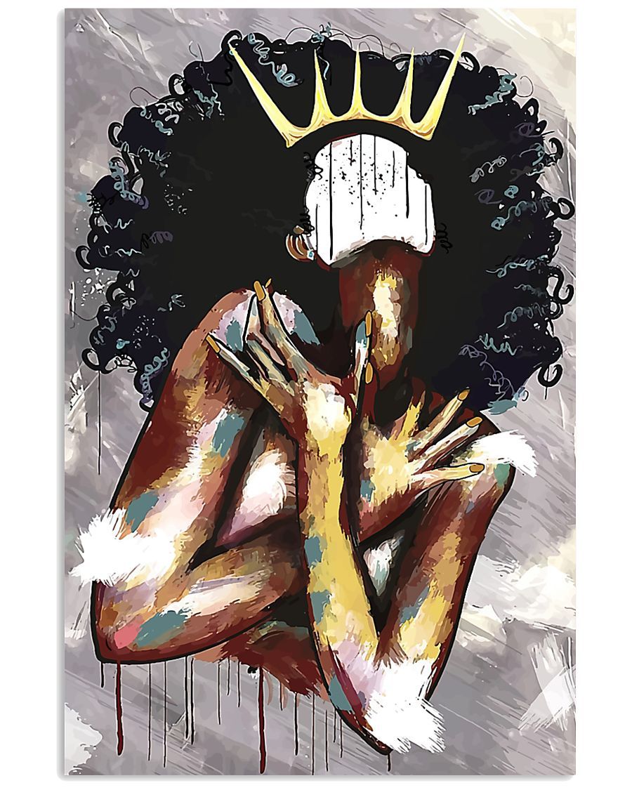 African - Black Art - Black Girl Magic 260803 Vertical Canvas And Poster | Wall Decor