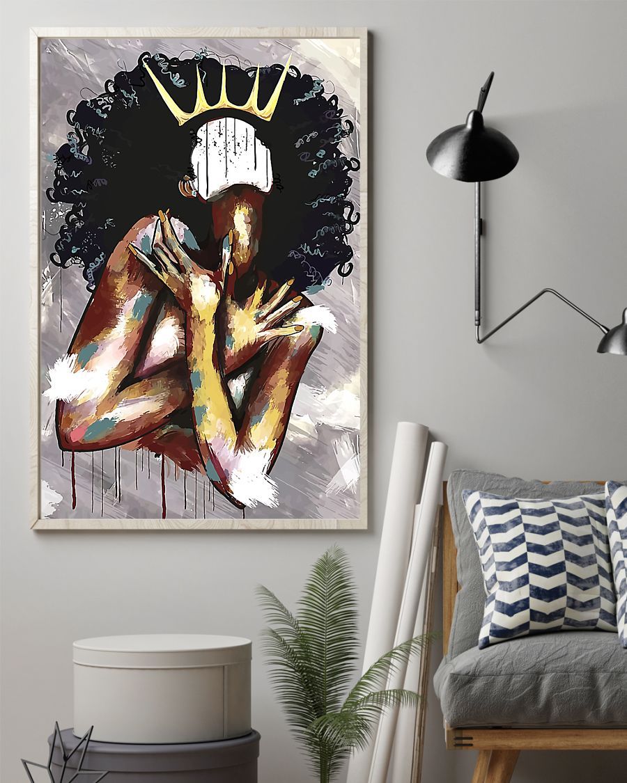 African - Black Art - Black Girl Magic 260803 Vertical Canvas And Poster | Wall Decor