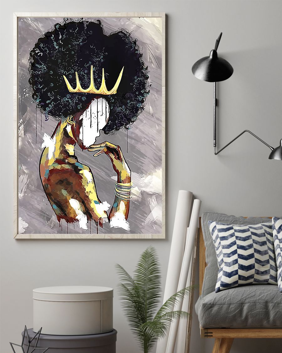 African - Black Art - Black Girl Magic 260802 Vertical Canvas And Poster | Wall Decor