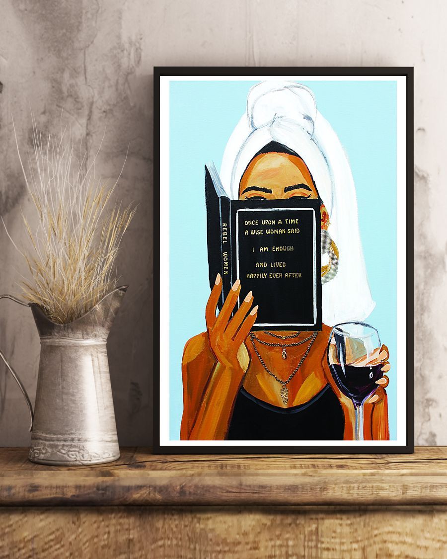 African - Black Art - Black Woman With Inspirational Quote - Black Art Vertical Canvas And Poster | Wall Decor
