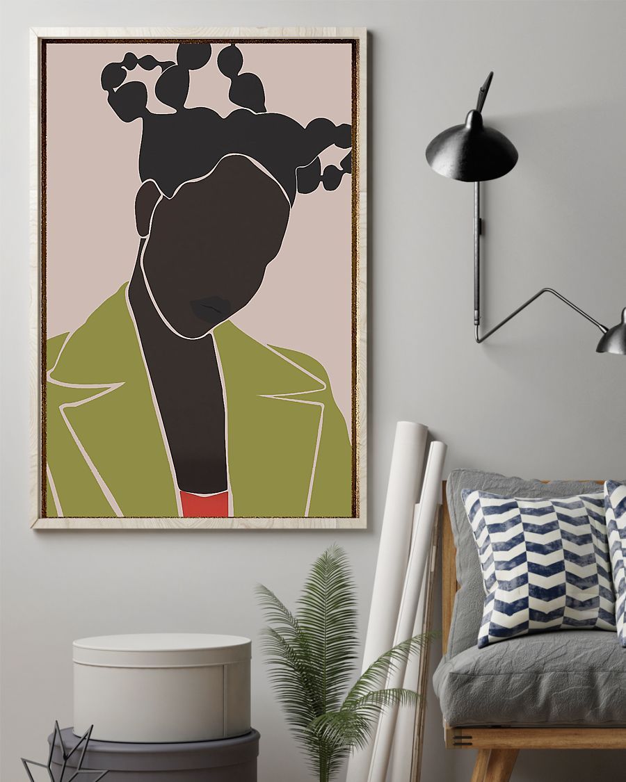 African - Black Art - Black Woman 021106 Vertical Canvas And Poster | Wall Decor