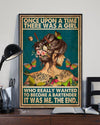 Professions Poster - Girl Wanted To Become Bartender Vertical Canvas And Poster | Wall Decor Visual Art