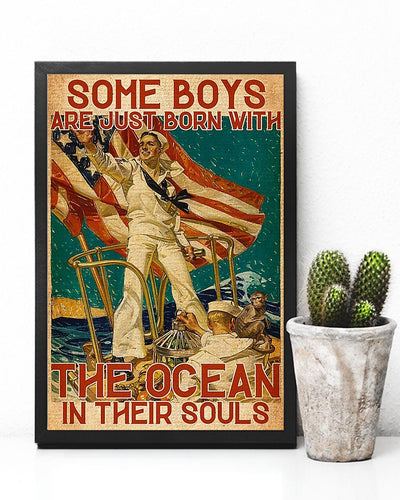 Professions Poster - Some Boys Sailor Vertical Canvas And Poster | Wall Decor