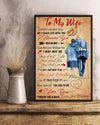 Gift For Wife - I Just Want To Be Your Last Everything Vertical Canvas And Poster - Valentine Gift | Wall Decor Visual Art