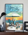 Turtle You And Me We Got This Vertical Canvas And Poster | Wall Decor Visual Art