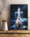 Bible Holding Hand Vertical Canvas And Poster | Wall Decor