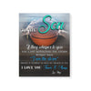 Basketball To My Sin I Love You Mom Canvas And Poster | Wall Decor Visual Art