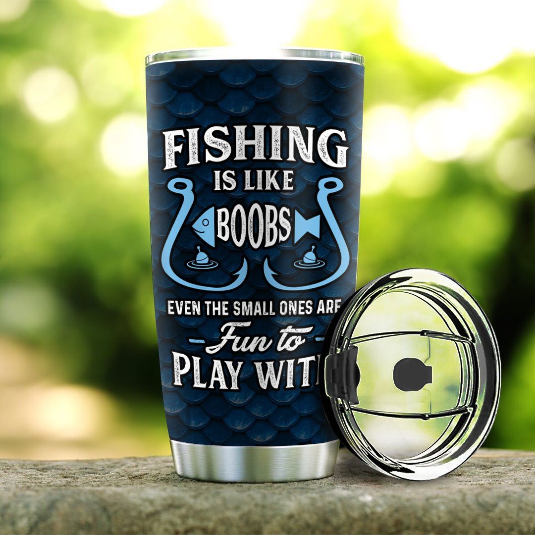 Personalized Fishing Fun TTZ1712005 Stainless Steel Tumbler - MostSuit