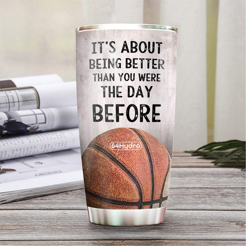 Basketball Personalized HHS2112002 Stainless Steel Tumbler - MostSuit
