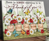 There Is Always Something To Be Thankful For Poster Canvas Gift For Family Friends