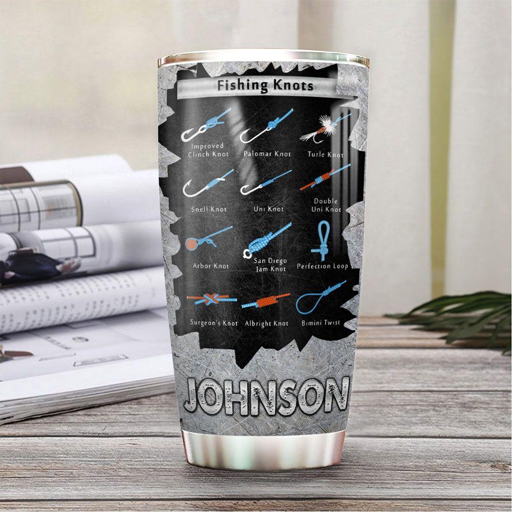 Personalized Fishing Hook HLB2612009 Stainless Steel Tumbler - MostSuit