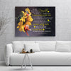 To My Daughter Today Is A Good Day Sunflower Hummingbird Poster Canvas Gift For Daughter From Mom