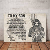 To My Son You Will Never Lose Aquaman Poster Canvas Gift For Son From Dad