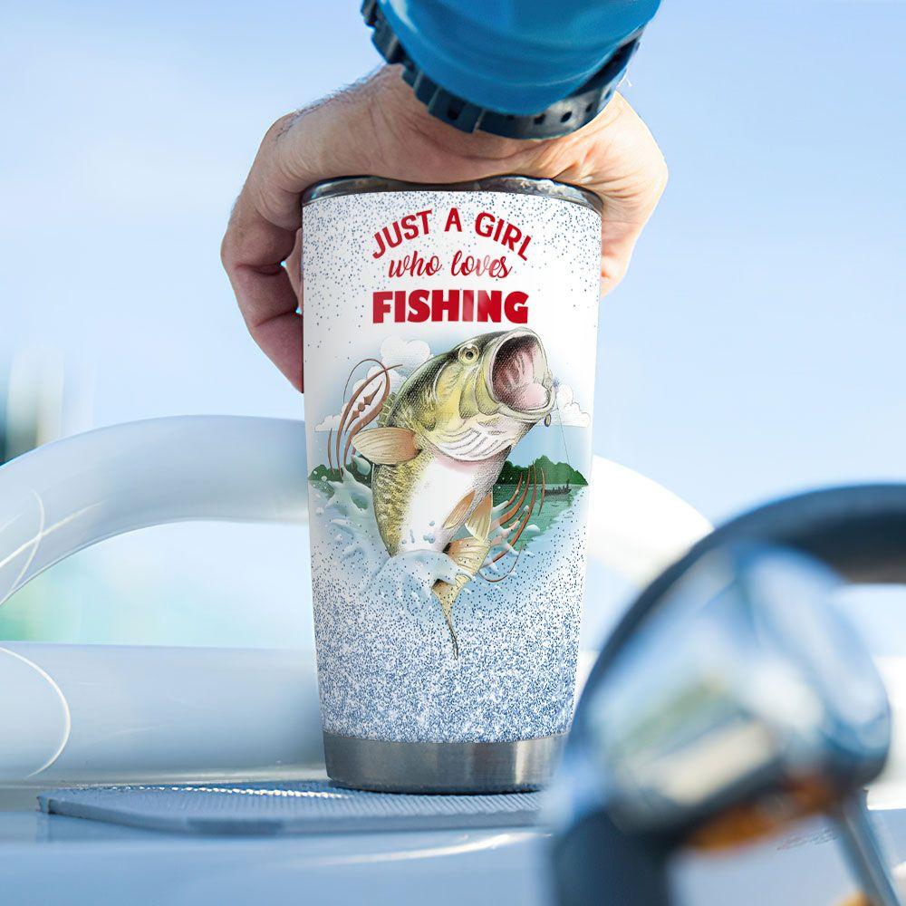 Fishing Personalized HHA0401002Z Stainless Steel Tumbler - MostSuit
