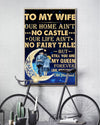 Moon To My Wife Our Home Ain't No Castle-Husband Vertical Canvas And Poster | Gift For Wife | Valentine Gift