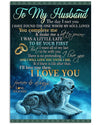 Wolf To My Husband The Day I Met You - Your Wife Vertical Canvas And Poster | Gift For Husband - Valentine Gift