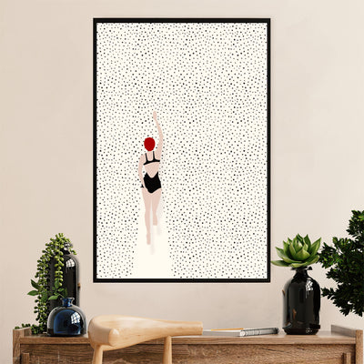 Swimming Poster Room Wall Art | Swimming Artwork | Gift for Swimmer