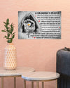 A Grandma's Prayer Easter Canvas And Poster | Wall Decor