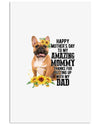 Sunflower Dog Mom - Brown French Bulldog Canvas And Poster, Best Mother s Day Gift Ideas, Meaningful Mother s Day Gift, Warm Home Decor Wall Art Visual Art