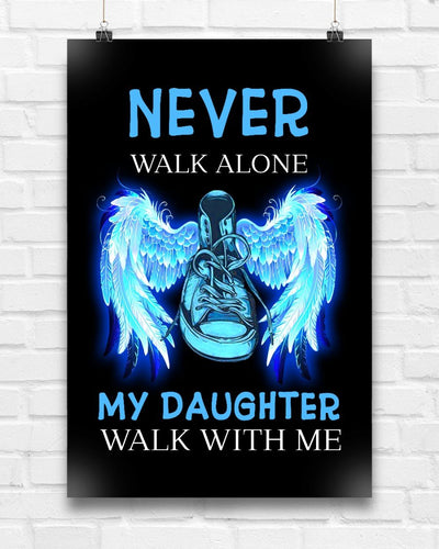 My Daughter Walk With Me Canvas And Poster | Wall Decor  | Mother's Day Gift