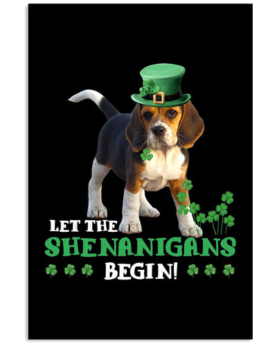 Beagle Let The Shenanigans Begins Beagle Mom Jl Canvas And Poster | Wall Decor  | Mother's Day Gift