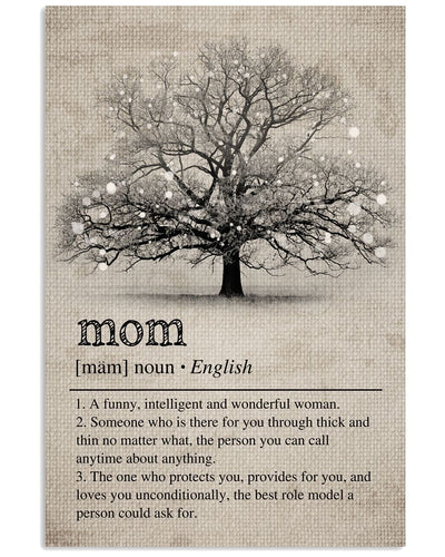 Intelligent And Wonderful Woman Canvas And Poster, Best Mother’s Day Gift Ideas, Mother’s Day Gift For Mom, Warm Home Decor Wall Art