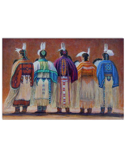 Native Woman Canvas And Poster | Wall Decor