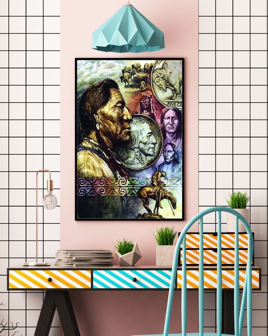 Fathers Native American Poster 08 Canvas And Poster | Wall Decor