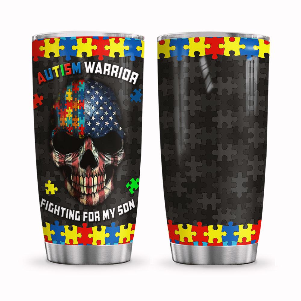 Autism Personalized HHAZ0704001Z Stainless Steel Tumbler - MostSuit