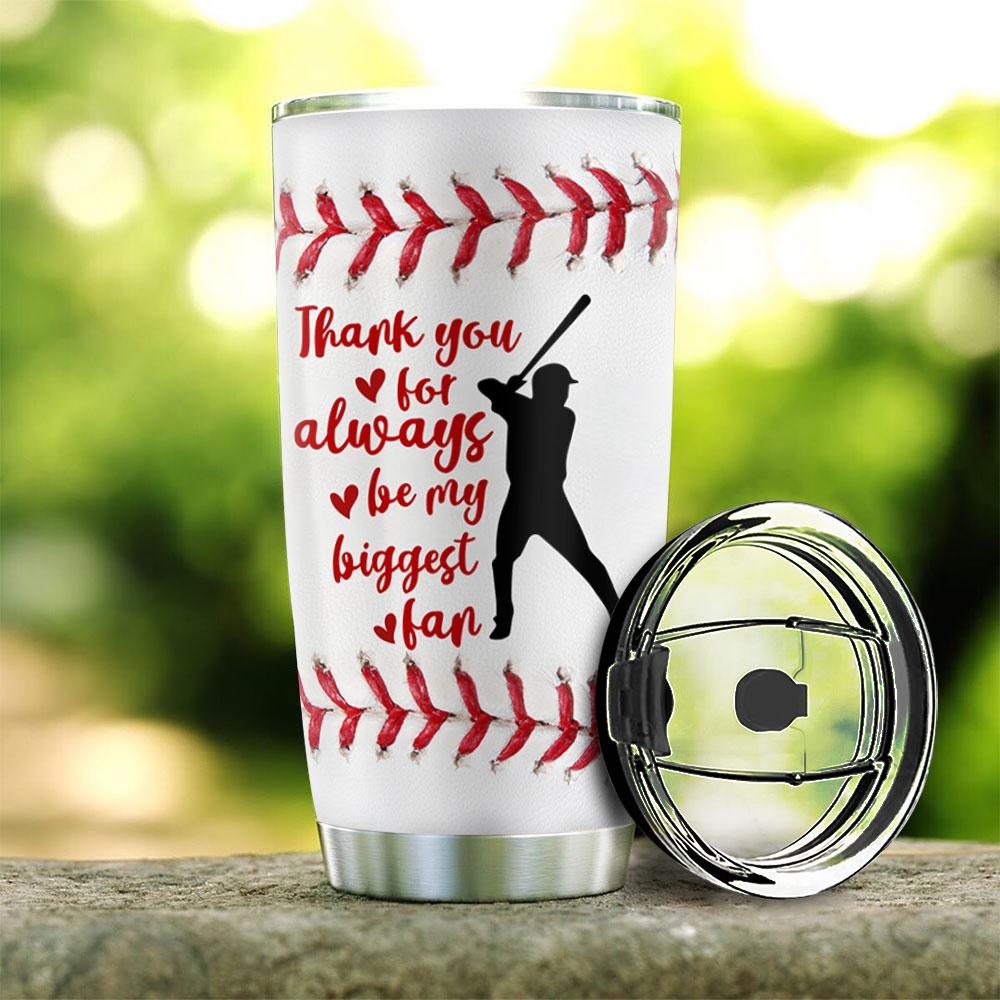 Personalized Baseball Mom HLZZ1504007Z Stainless Steel Tumbler - MostSuit