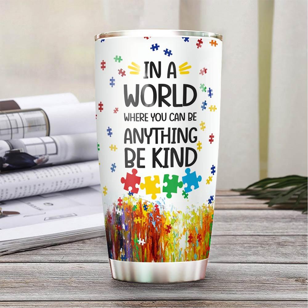 Autism Personalized AAAZ1604007Z Stainless Steel Tumbler - MostSuit