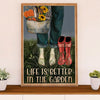 Gardening Poster Home Décor Wall Art | Life Is Better In Garden | Gift for Gardener, Plants Lover