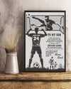 To My Son I Want You To Believe Football Portrait Canvas & Poster Gift For Football Lovers Gift For Son From Dad Family Gift Birthday Gift Home Decor Wall Art
