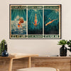 Swimming Poster Room Wall Art | Girl Swimming Is My Life | Gift for Swimmer