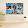 Swimming Poster Room Wall Art | It's My Life | Gift for Swimmer