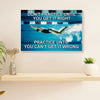 Swimming Poster Room Wall Art | Practice Swimming | Gift for Swimmer