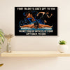 Swimming Poster Room Wall Art | God's Gift | Gift for Swimmer